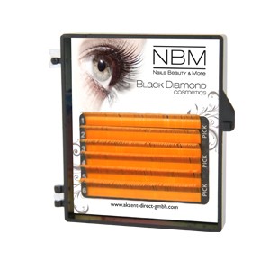 BDC Neon Lashes B-Curl 0,07 Mix orange - NBM