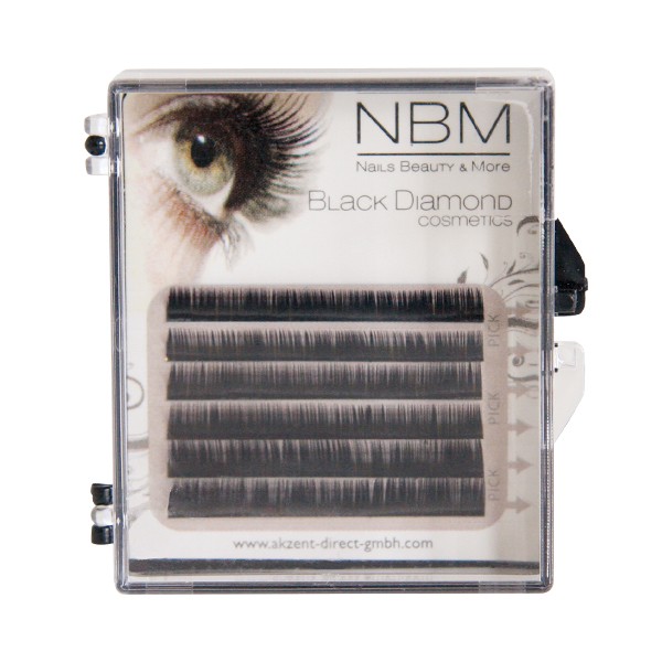 BDC Silk Lashes B-Curl 0,20 - 16 mm mini Tray - NBM