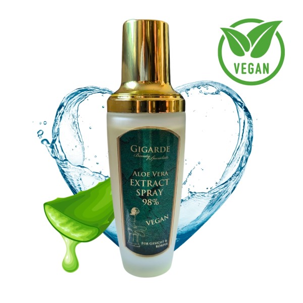 Aloe Vera Extrakt 98% SPRAY, 100 ml - Gigarde