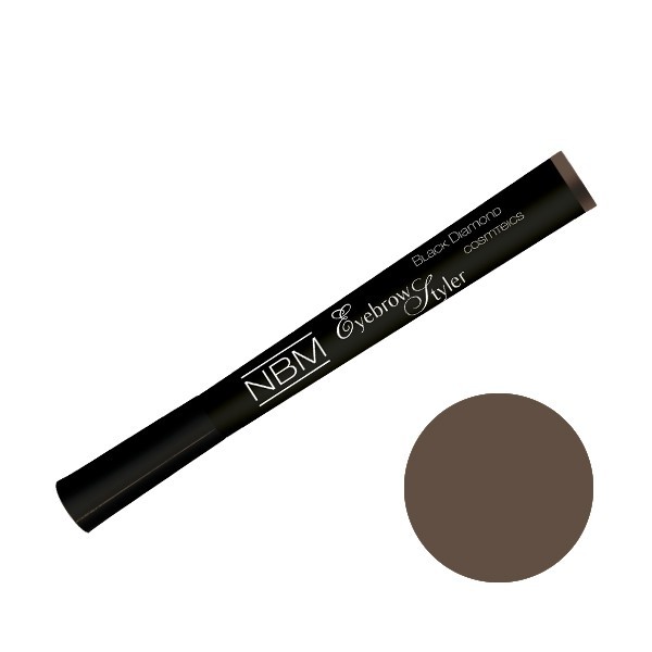 BDC Eyebrow Styler dark brown 1.5ml - NBM