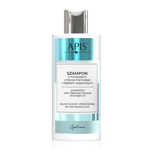 OPTIMA, Shampoo mit Mineralien aus dem Toten Meer und Arganöl, 300 ml - APIS natural cosmetics