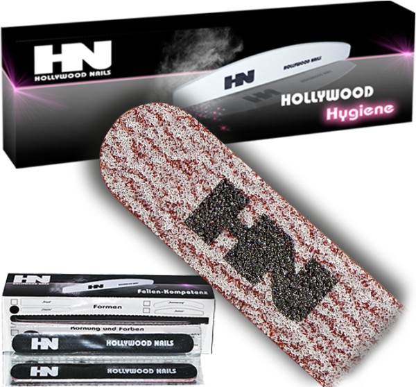 Teflonfeile Profi 80/ 80 - HN (Hollywood Nails)