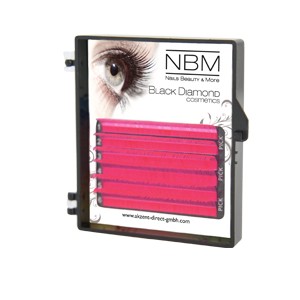 BDC Neon Lashes B-Curl 0,07 Mix pink - NBM