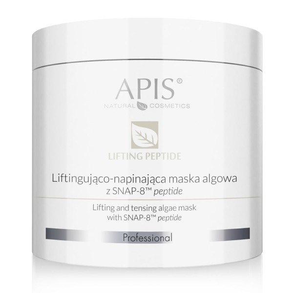 LIFTING PEPTIDE, straffende Algenmaske mit Snap-8 Peptid, Anti-Aging, 200g - APIS natural cosmetics