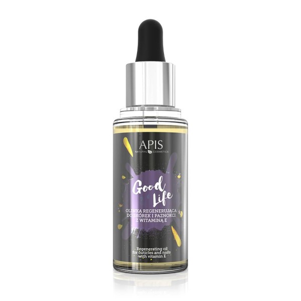 GOOD LIFE, Nagelhaut und Nagelregenerierendes Öl mit Vitamin E, 30 ml - APIS natural cosmetics