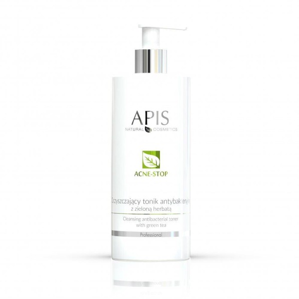 ACNE - STOP, Home terApis, Gesichtswasser mit grünem Tee 500 ml - APIS natural cosmetics