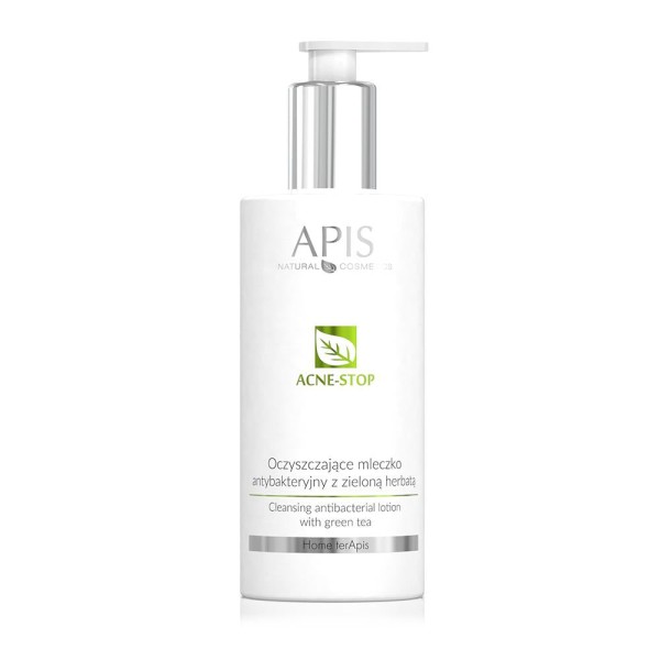 ACNE - STOP, Reinigende Körpermilch mit grünem Tee 300ml - APIS natural cosmetics