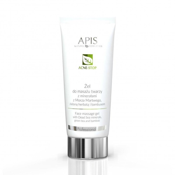 ACNE - STOP, Massage-Gel mit grünem Tee, 200 ml - APIS natural cosmetics