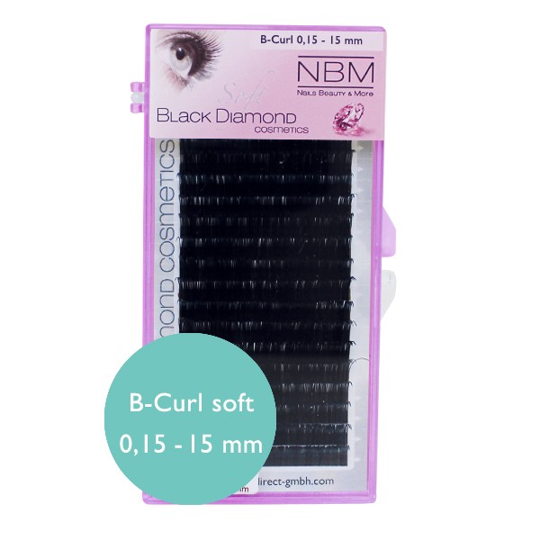 BDC Soft Silk Lashes B-Curl 0,15 - 15 mm - NBM