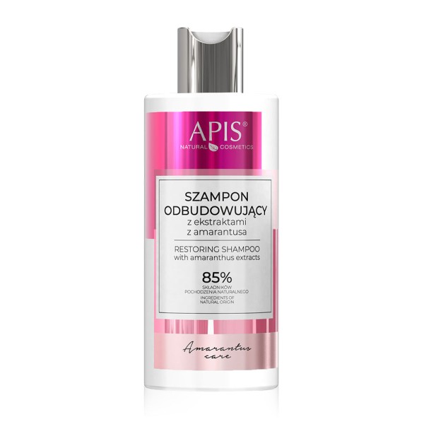 AMARANTUS CARE, Wiederaufbau-Shampoo mit Amarant, 300 ml - APIS natural cosmetics