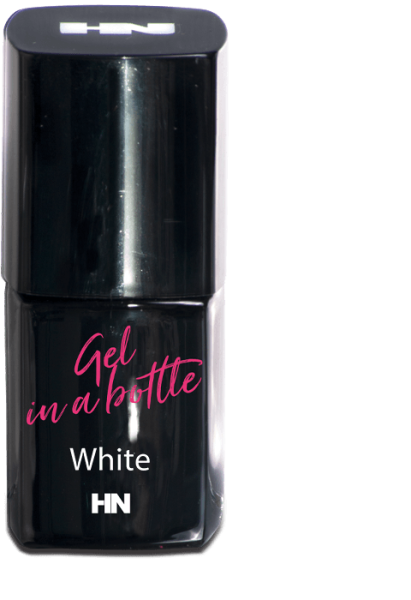 Gel in a bottle Streich UV Gel White 10g - HN (Hollywood Nails)