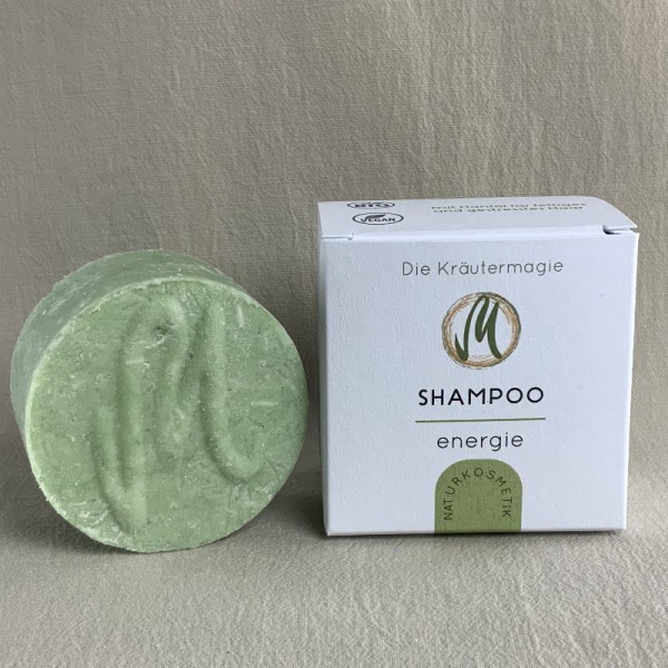 Festes Shampoo Energie 75g - Kräutermagie