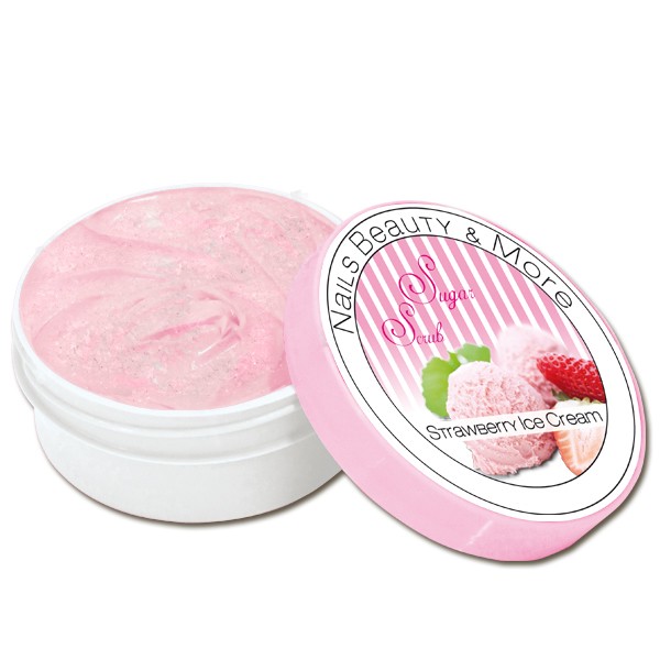 Sugar Scrub strawberry ice cream 200g - NBM