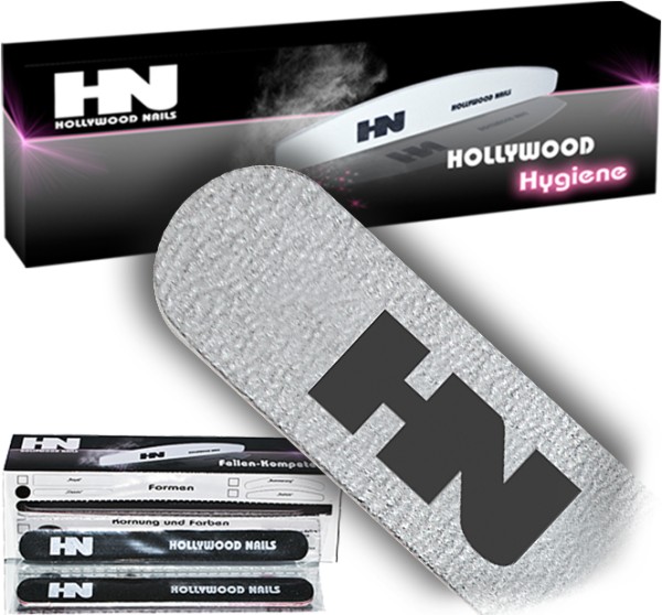 ZEBRA-FEILE Körnung 100/180 - HN (Hollywood Nails)
