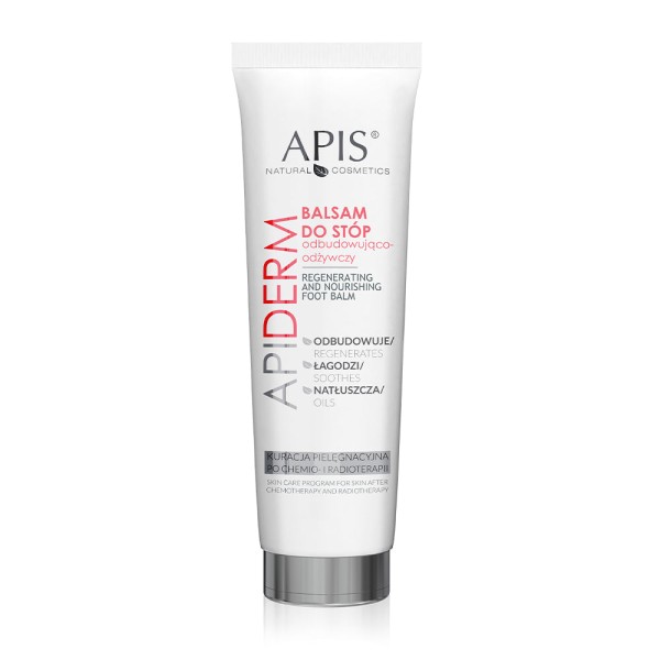 APIDERM, Onkologische Kosmetik - Fußbalsam 100 ml - APIS natural cosmetics